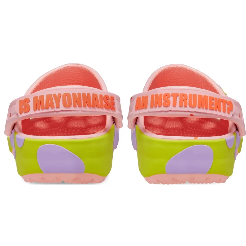 Crocs SpongeBob Patrick Classic 209479-737 Clog Men 11 Pink Casual Shoes JAX2121